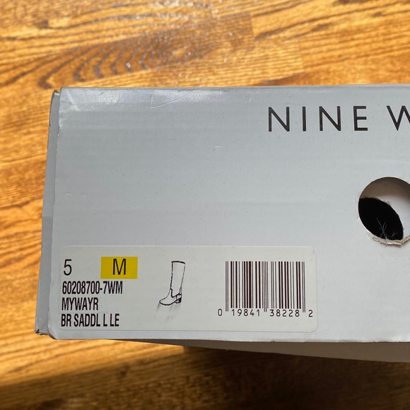 Nine West Leather Saddle Boots - Picture 9 of 9